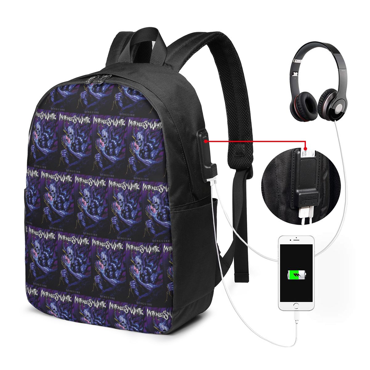 Motionless In White Backpack T - Laptop Bag review and price