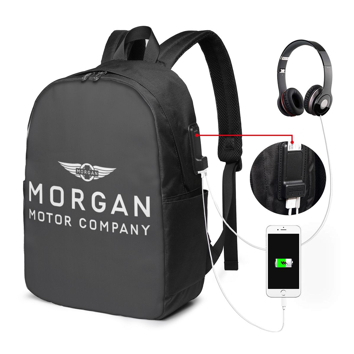 Morgan Motor Car Company Backp - Laptop Bag review and price