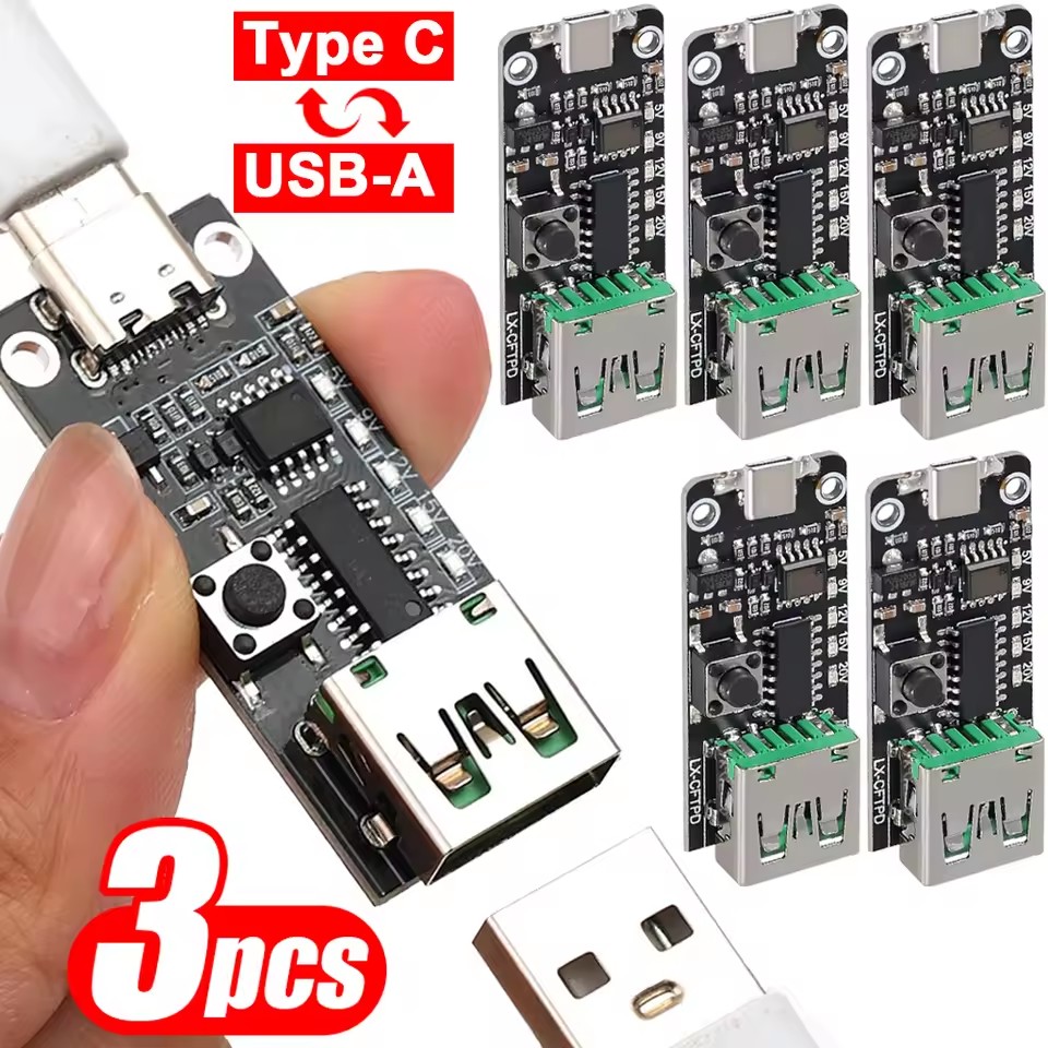 1-3PCS USB-C 5A PD Trigger Boa - Usb C Hub review and price