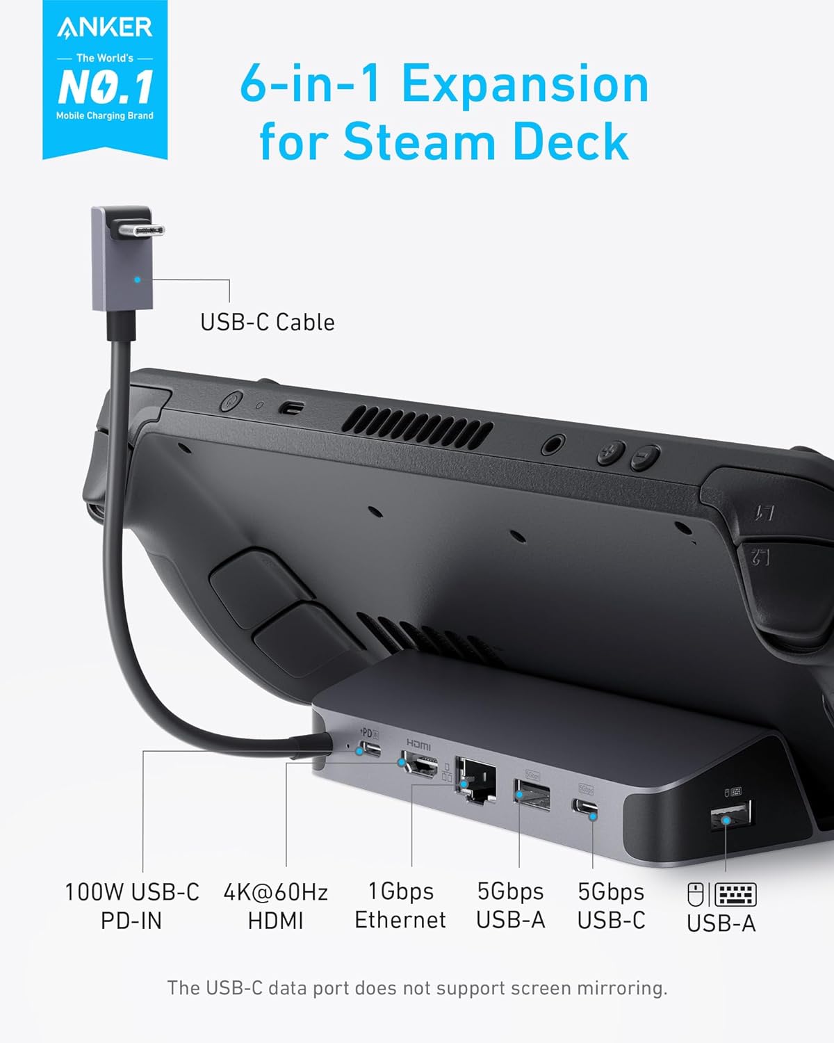 Anker Charging Station for Ste - Usb Hub review and price