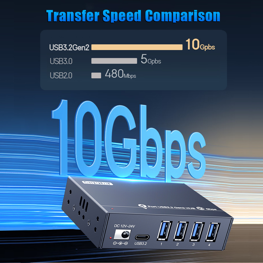 A-4U32M1 4 Port USB 3.0 Hub 10 - Usb Hub review and price